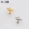 3D SHARK JAWS TOP THREADLESS PUSH IN ASTM F136 IMPLANT GRADE TITANIUM LABRET SET